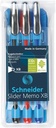 BALPEN SLIDER MEMO XB ETUI 3X