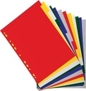 EXACOM TABBLADEN A4 PP 12T ASS