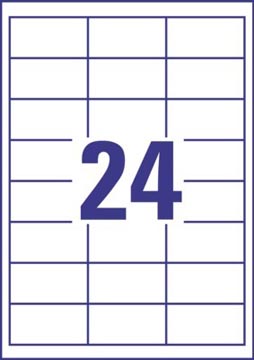 ZWECK.ETIK.64.6X33.8MM INKJET-LASER-KOPIE