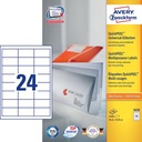 ZWECK.ETIK.64.6X33.8MM INKJET-LASER-KOPIE