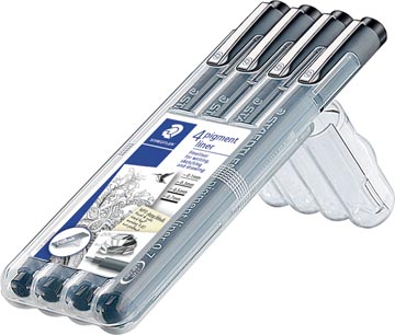 ETUI 4 PIGMENT LINER ZWART
