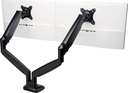 ONETOUCH MONITORARM DUBBEL ZW