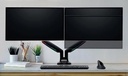 ONETOUCH MONITORARM DUBBEL ZW