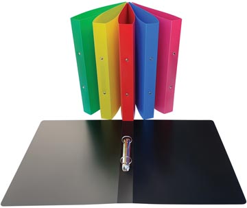 ALPHA RINGM A4 PP 2R 25MM ASS