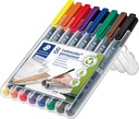 ETUI LUMOCOLOR STEADLER (0.6, 8, PERMANENT)