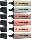 MERKSTIFT NATURE COLOURS STABILO BOSS ETUI 6 STUKS