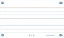 FLASHCARD LIJN A7 80X WIT