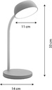 UNILUX LED LAMP TAMY GRIJS
