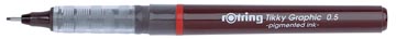 TIKKY GRAPHIC 0,5MM ZWART