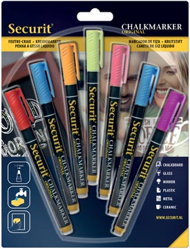 SECURIT KRIJTMARKER S ASS BLS7