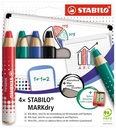 MARKDRY WALLET 4 pcs + 1 SHARPENER + 1 CLEANING WIPE