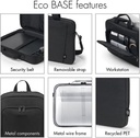 DICOTA LAPTOPTAS ECO MULTI BASE, VOOR LAPTOPS TOT 17,3 inch, zwart