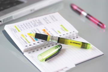 FLUOSTIFT NAVIGATOR STABILO (GEEL)
