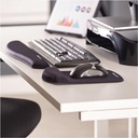 Fellowes PlushTouch toetsenbordpolssteun, zwart