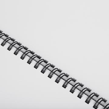 FELLOWES DRAADRUG 12MM ZW 100X