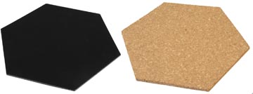 SECURIT KRIJT- EN KURKBORDJES 7ST +STIFT