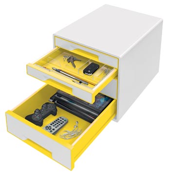LEITZ WOW LADENBLOK 4L WIT/GL