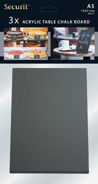 TAFELKRIJTBORD L-VORM A5 PK 3X