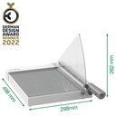 Leitz Precision hefboomsnijmachine Home Office, ft A4