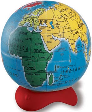 SLIJPER GLOBE MAPED BLS 1X