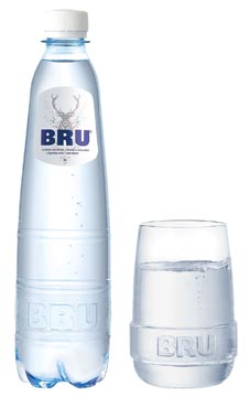 BRU WATER FLES 50CL PK24