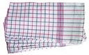 Handdoek, ft 65 x 65 cm, geruit, pak van 6 stuks