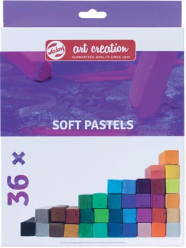 Talens Art Creation softpastels, doos van 36 stuks in geassorteerde kleuren