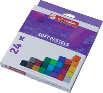 TAC SOFTPASTELS ASS DS 24X