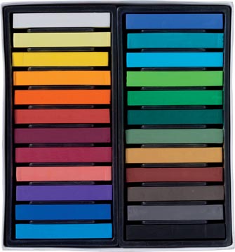 TAC SOFTPASTELS ASS DS 24X