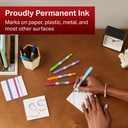 SHARPIE PERM MARKER TWIN ZWART