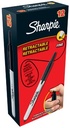 SHARPIE RETRACTABLE (BLACK)