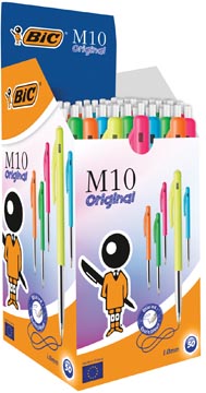 KOGELPEN BIC M-PUNT (BLAUW FASHION)