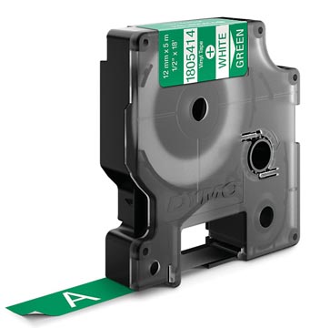 RHINO TAPE 12MM VINYL WT/GROEN