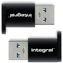 INTEGRAL ADAPTER USBC-USBA 2X
