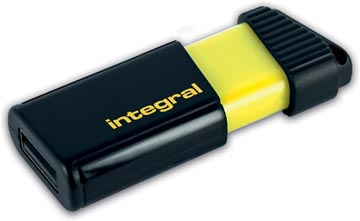 INTEGRAL USB2 64GB PULSE ZWART