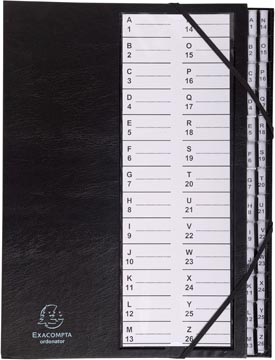SORTEERMAP ORDONATOR PP A-Z ZW