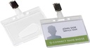 Q-CONNECT BADGE CLIP 85X45 10X