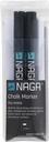 NAGA GLASBORD MARKER 2MM ZW 2X