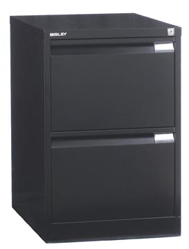 BISLEY HANGMAPPENKAST 2L ZWART