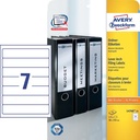 RUGETIK 192X38 BL175 WIT