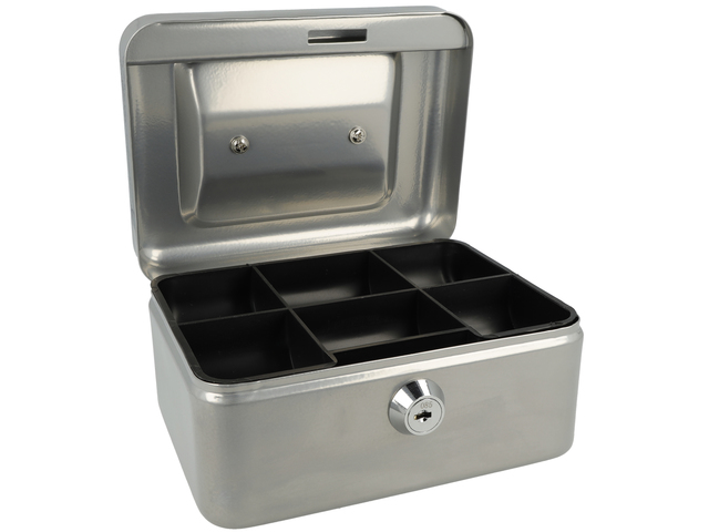 GELDKOFFERTJE (152X120X80CM, ZILVER)