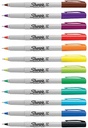 SHARPIE PERM MARKER F BL12 ASS