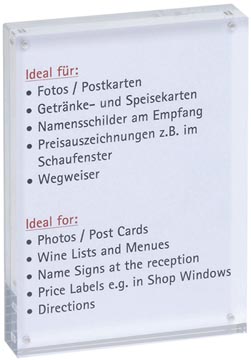 MAUL FOTOLIJST ACRYL 17,8X12,8