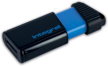 INTEGRAL USB2 16GB PULSE ZWART