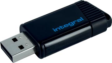 INTEGRAL USB2 16GB PULSE ZWART
