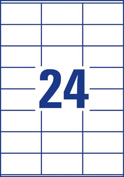 P24 ETIK RECYC 70X36 QUICKPEEL