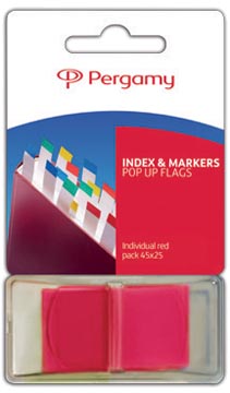 PERGAMY INDEX 43X25MM ROOD BLS