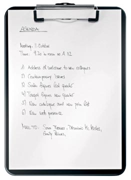 WOW KLEMPLAAT PS A4 ZWART