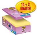 SS NOTES 90V 76X127 GEEL 14+2