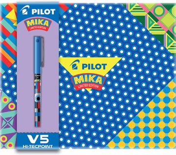 PILOT V5 MIKA GIFTBOX 6ST ASS